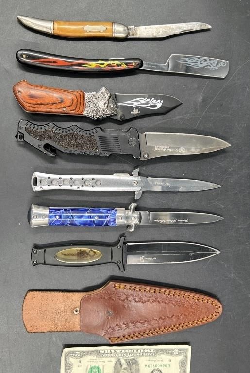 7 Knives - Tac-Force, Smith & Wesson +