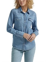 SIZE: M - Lee Women's Legendary Slim Fit Western