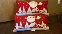Four Christmas Pillows