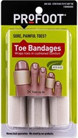 New sealed profoot toe bandages