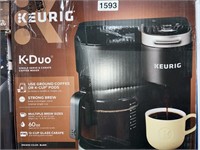 KEURIG K DUO COFFEEMAKER RETAIL $140