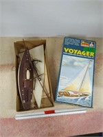 Monogram Voyager Racing Sloop Kit Assembled