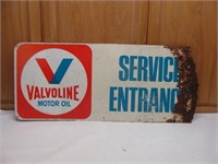 VALVOLINE Service Entrance Sign