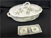 Antique Meakin Covered Dish