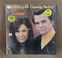 1975 Loretta & Twitty Feelins' Record Album