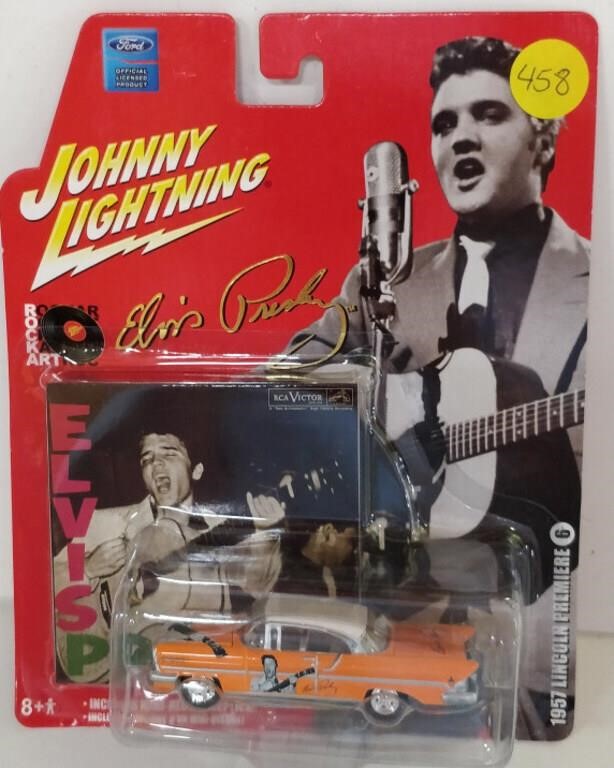 Johnny Lightning Elvis Record & Car Replicas
