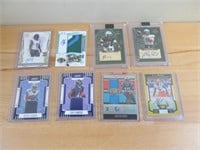 Game Used and Autographed Football Cards