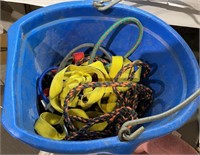 Bucket of Straps Rope  & More