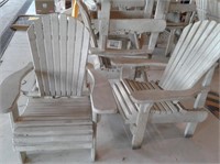 Lot of 4 Muskoka Chairs