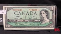 1954 Bank of Canada, one dollar bill