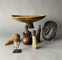 Group of African Decorative Artifacts
