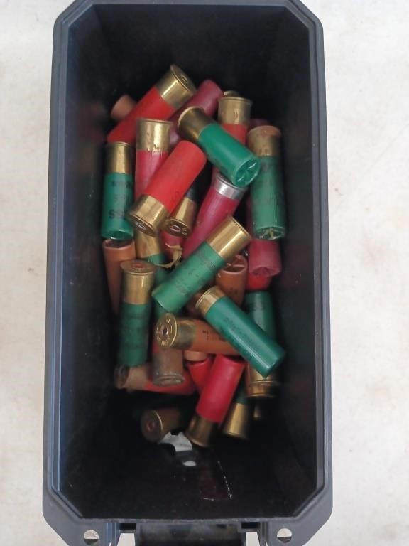 65 rounds 12 gauge in plastic ammo can