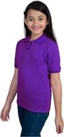 New Roots Girl's Plus Fit Polo Shirt L
