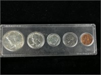 1964 US Coin Set Frosted Case