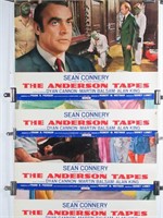 The Anderson Tapes (1971) - Poster Lot of (4)