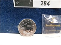 2012 CANADA 1 OUNCE .9999 SILVER MOOSE