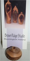 David Beery Brown Ridge Studios Wooded Mini Vase