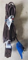 15' Brown Extension Cord