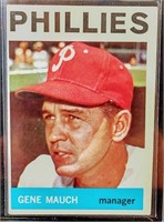 1964 Topps Gene Mauch #157 Philadelphia Phillies
