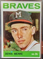 1964 Topps Denis Menke #53 Milwaukee Braves