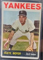 1964 Topps Clete Boyer #69 New York Yankees