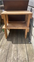 Homemade Side Tables