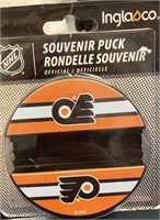 Philadelphia flyers hokey puck