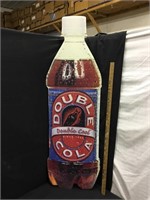 Double Cola Bottle Cardboard Sign