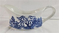 Gravy Boat by Royal Staffordshire Willow Ironstone
