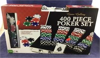 NIB 400 Piece Poker Set On Aluminum Carrying Case