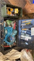 Tool box and ammo box with tools