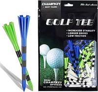 Champkey Plastic Golf Tees Pack of 75