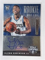 GLENN ROBINSON III  ROOKIE ROLL CALL AUTOGRAPH