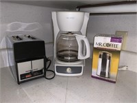 Toaster, Coffee Maker, & More