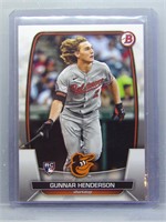 Gunnar Henderson 2023 Bowman Rookie