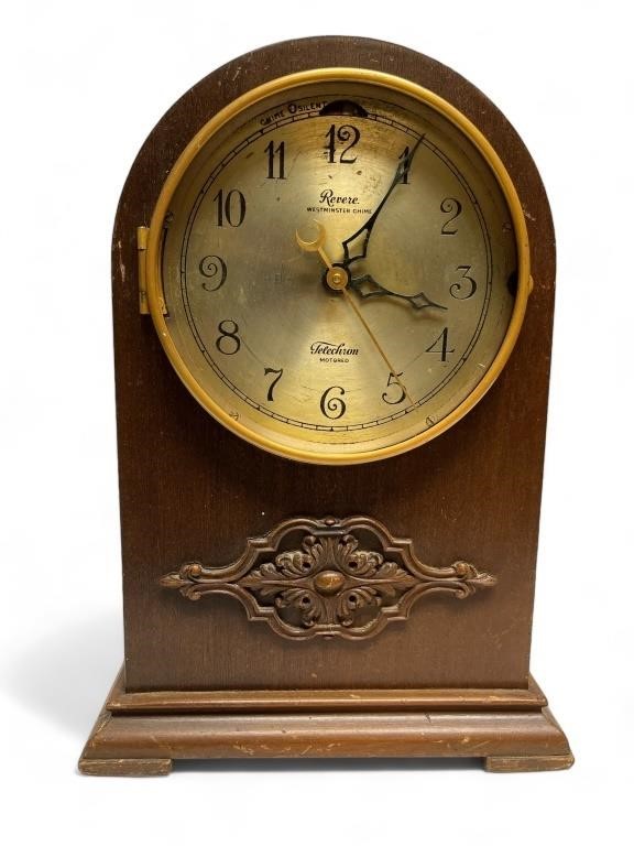 Revere Telechron electric mantle clock