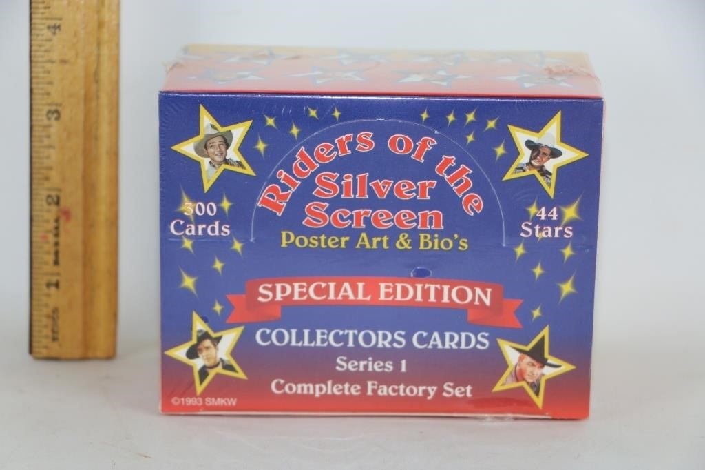 Riders of the Silver Screen Collectors Cards Ser 1