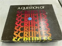 A Question of Scruples Game