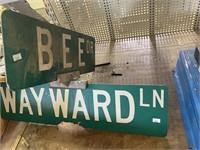 Broken Street Signs