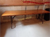 Sturdy Handmade Folding Table