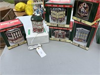 COCA COLA MUSICAL AND TOWN SQUARE COLLECTIBLES