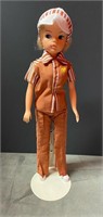 Rare1982 McD Sindy Doll in Uniform 11”