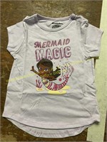 2- 2T Mermaid magic shirts & size 2-3 slippers