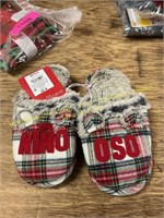 Windershop 6-9m sleeper & size 9-10 slippers