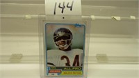 1981 Topps Football Walter Payton #400