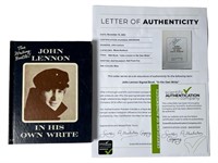 John Lennon Signed 1964 Book "In his own Write"
