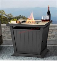 Open box-Members mark 30in square gas firepit