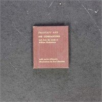 Hillside Press Miniature Book "Falstaff and His Co