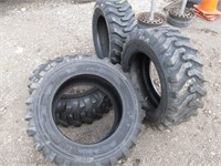 Skid Loader Tires, 4