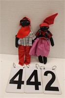 Pair of Hand Made Dolls